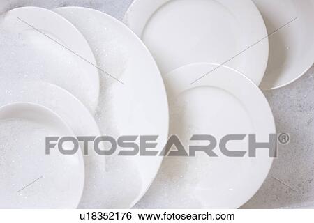 Dishes in sink View Large Photo Image Stock Photograph - Dishes in sink. Fotosearch