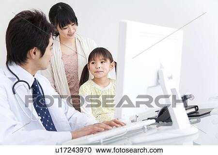 Doctor examining a child View Large Photo Image Stock Image - Doctor examining a child. Fotosearch