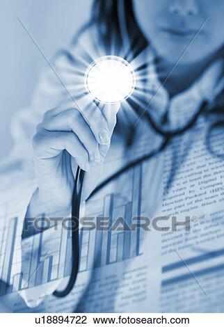 Doctor holding stethoscope View Large Photo Image Stock Image - Doctor holding stethoscope. Fotosearch