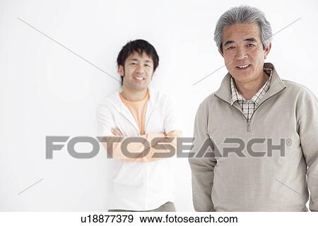 Father and son View Large Photo Image Stock Photo - Father and son. Fotosearch