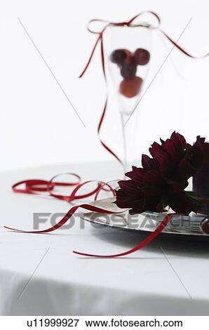 Fruit in glasses and a dahlia View Large Photo Image Stock Photo - Fruit in glasses and a dahlia. Fotosearch