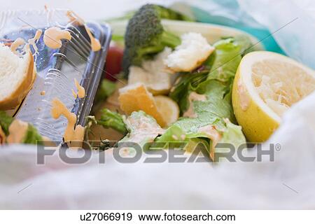 Garbage in bin View Large Photo Image Stock Photo - Garbage in bin. Fotosearch