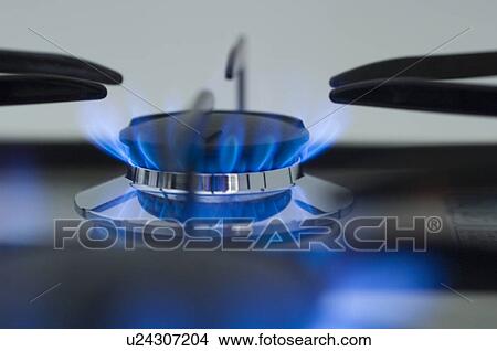 Gas stove burner View Large Photo Image Picture - Gas stove burner. Fotosearch