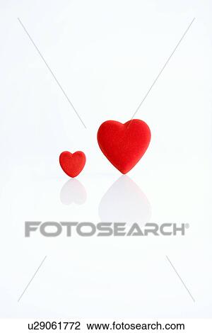 Stock Image - Heart shapes. Fotosearch