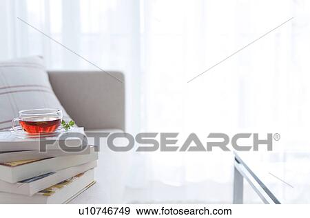 Ice tea on a living room table View Large Photo Image Stock Photo - Ice tea on a living room table. Fotosearch