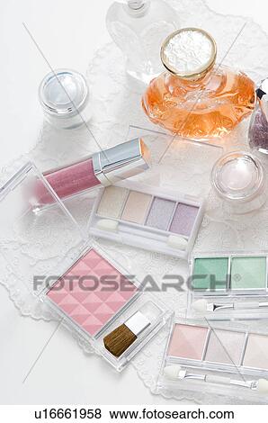 Make-up selection View Large Photo Image Stock Photo - Make-up selection. Fotosearch