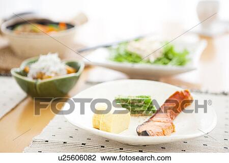 Stock Image - Meal of Japanese food. Fotosearch