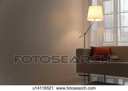 Stock Image - Modern living room. Fotosearch