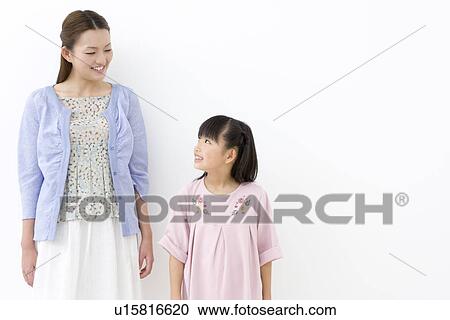 Mother and daughter View Large Photo Image Stock Image - Mother and daughter. Fotosearch
