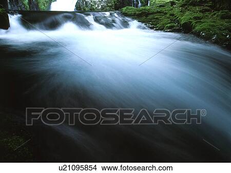 Picture - Mountain stream. Fotosearch