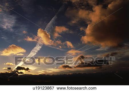 Stock Photo - Ocean sunset. Fotosearch