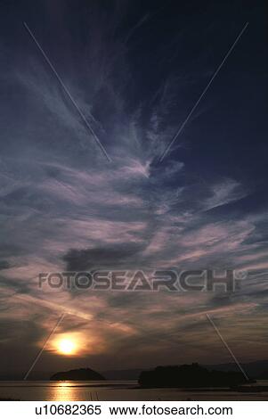 Stock Photography - Ocean sunset. Fotosearch