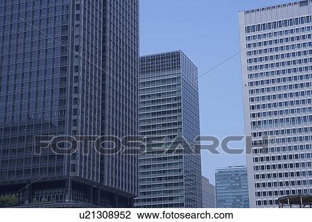 Stock Image - Office buildings. Fotosearch