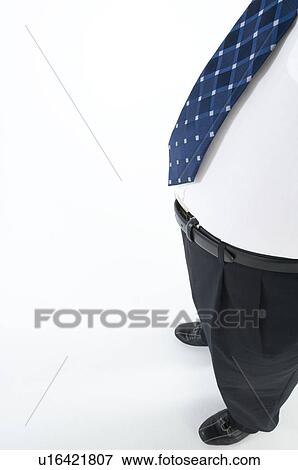 Overweight businessman with a pot belly View Large Photo Image Stock Photo - Overweight businessman with a pot belly. Fotosearch