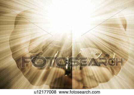 Stock Photo - Person holding keys. Fotosearch