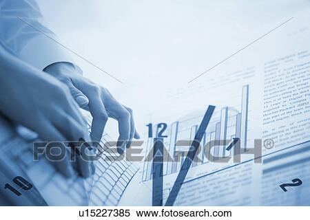 Person typing on laptop with images of documents View Large Photo Image Stock Photography - Person typing on laptop with images of documents. Fotosearch