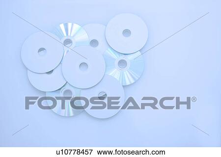 Pile of compact discs View Large Photo Image Stock Photo - Pile of compact discs. Fotosearch