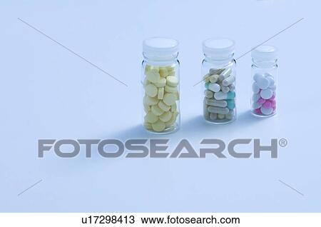 Pill jars View Large Photo Image Stock Image - Pill jars. Fotosearch