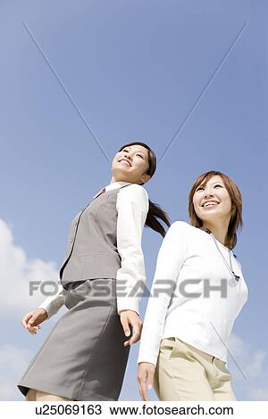 Stock Image - Portrait of businesswomen. Fotosearch