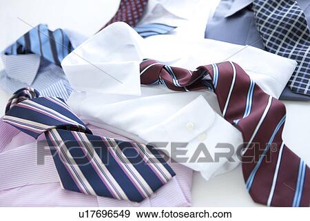 Shirts and ties View Large Photo Image Stock Photo - Shirts and ties. Fotosearch