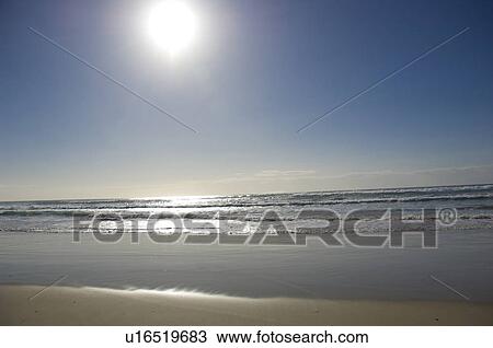 Sun shining over beach View Large Photo Image Stock Image - Sun shining over beach. Fotosearch