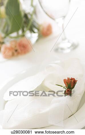 Table setting View Large Photo Image Stock Image - Table setting. Fotosearch
