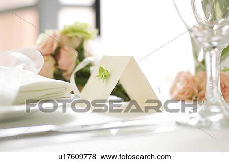Stock Photo - Table setting. Fotosearch