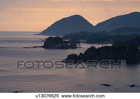 Tango Matsushima at sunrise View Large Photo Image Stock Photo - Tango Matsushima at sunrise. Fotosearch