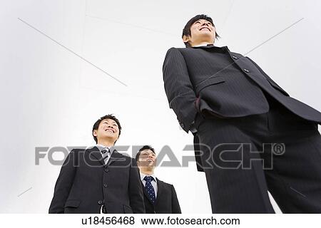 Three businessmen View Large Photo Image Stock Photo - Three businessmen. Fotosearch