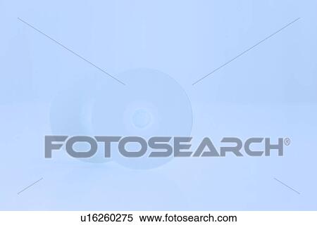 Stock Photography - Two compact discs. Fotosearch