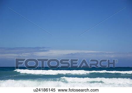 Waves crashing at sea View Large Photo Image Stock Photography - Waves crashing at sea. Fotosearch