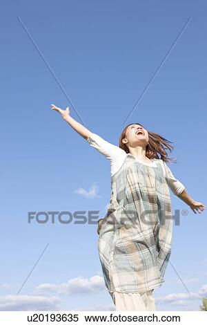 Woman running outdoors View Large Photo Image Stock Photography - Woman running outdoors. Fotosearch