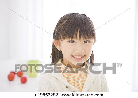 Stock Image - Young girl. Fotosearch