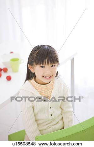 Stock Photo - Young girl. Fotosearch
