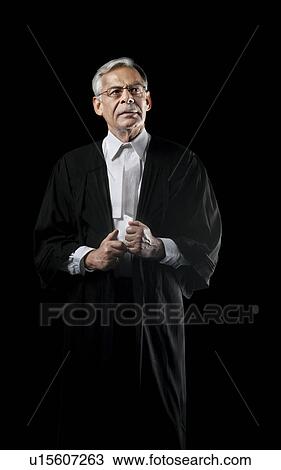 Stock Image - Portrait of a lawyer. Fotosearch