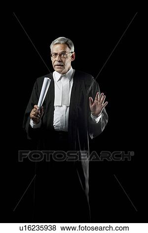 Stock Photo - Portrait of a lawyer. Fotosearch