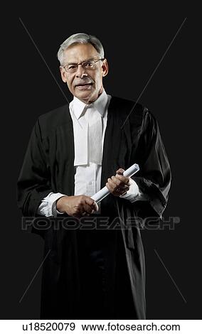 Stock Photo - Portrait of a lawyer. Fotosearch