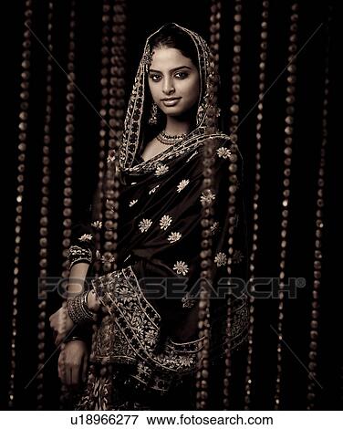 Stock Photo - Portrait of a Muslim woman. Fotosearch