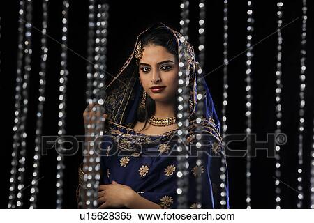 Stock Photography - Portrait of a Muslim woman. Fotosearch