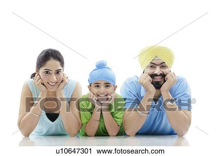 Sikh family posing View Large Photo Image Stock Image - Sikh family posing. Fotosearch