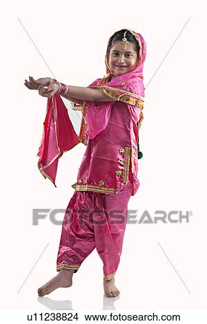 Sikh girl dancing View Large Photo Image Picture - Sikh girl dancing. Fotosearch