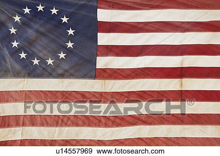 Stock Photo - American flag. Fotosearch