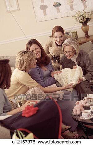 Stock Photo - Baby shower. Fotosearch