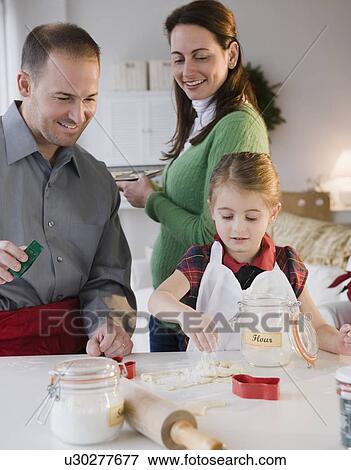 Stock Photo - Baking cookies. Fotosearch