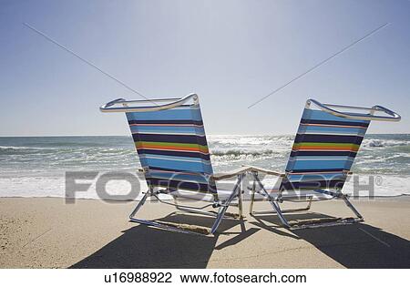 Beach chairs View Large Photo Image Stock Image - Beach chairs. Fotosearch
