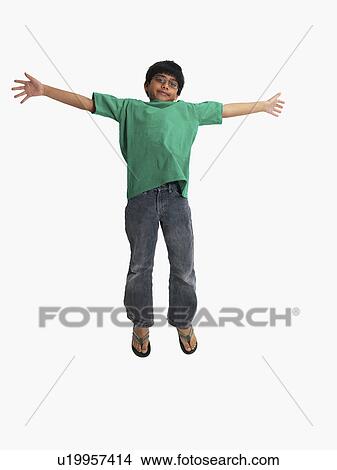 Boy jumping View Large Photo Image Picture - Boy jumping. Fotosearch