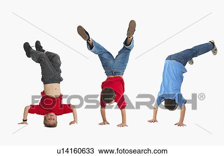 Boys doing gymnastics View Large Photo Image Stock Image - Boys doing gymnastics. Fotosearch