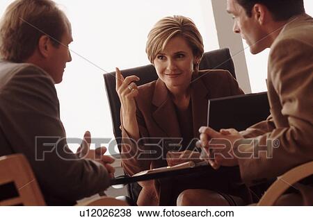 Stock Photo - Business meeting. Fotosearch