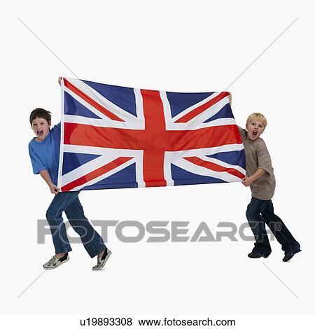 Children carrying flag View Large Photo Image Stock Photo - Children carrying flag. Fotosearch