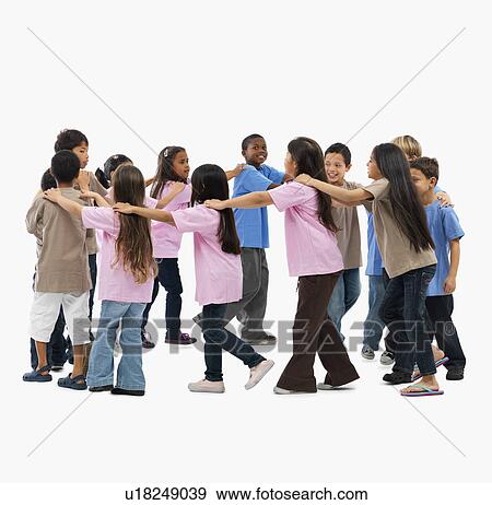 Stock Photo - Children playing. Fotosearch